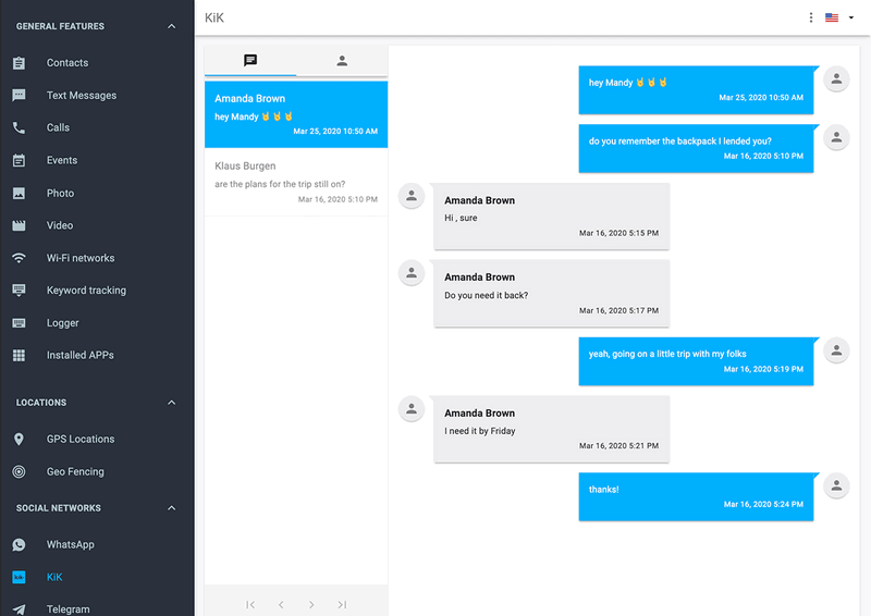 kik messenger hacker