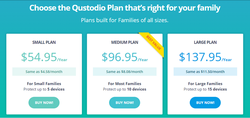 Qustodio family portal