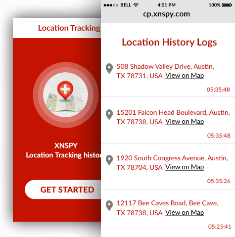 Xnspy location tracking